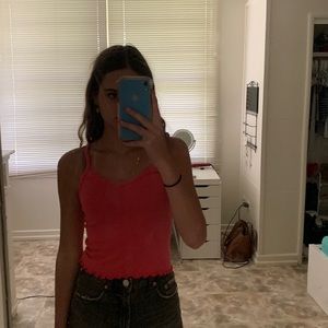 Womens Lace Tank Top